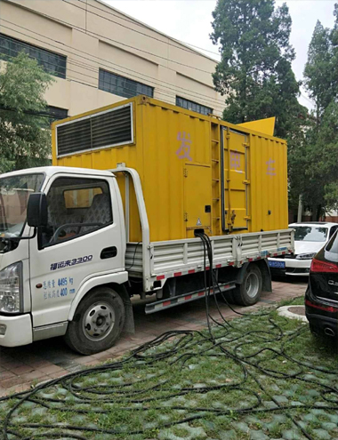 呼兰发电车出租-柴油发电机组排烟系统设计要求及其考虑因素